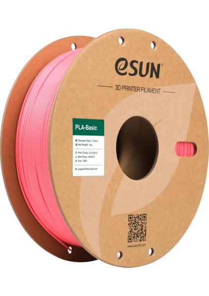 Basic Pla Pembe Filament 1,75MM 1 kg -