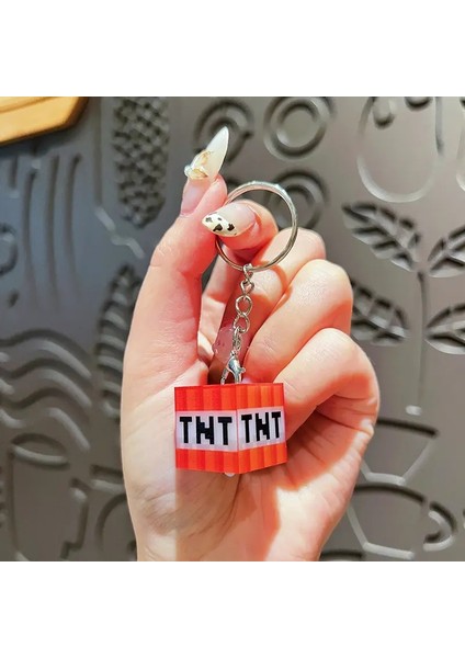 LED Keychaın ​​doğum Günü Konukları Dünya Keychains Hediyeleri Oyun Hediyesi Küp Aydınlık Anahtarlık Çantası Kolye Kidscolor Için Araba Anahtarlama Hediyesi: S1 (Yurt Dışından)