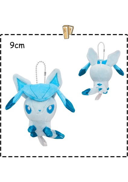 Eevee Vaporeon Umbreon Jolteon Sylveon Flareon Peluş Bebekler Küçük Kolye Anahtarlı Oyuncaklar Sırt Çantası Dekorasyonları Giftheight: 8-10CM Etiket/renk Yok: Eevee (Yurt Dışından)