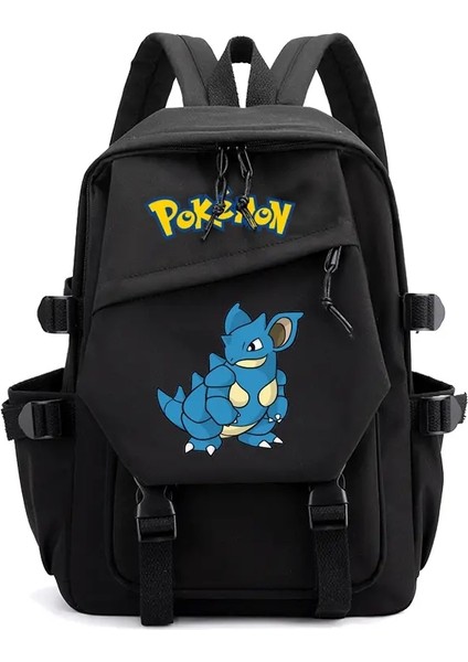 Pokemon Kadınlar Sırt Çantası Su Geçirmez Pikachu Gengar Okul Çantası Sırt Çantası Öğrenci Kadın Kızlar Dizüstü Bilgisayar Snorlax Kitap Paketi Mochilascolor: 23 (Yurt Dışından)