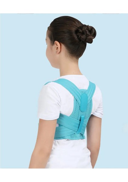 Ayarlanabilir Çocuklar Duruş Düzeltici Geri Destek Kemeri Çocuklar Ortopedik Korse Çocuklar Için Omurga Sırt Lomber Omuz Dişleri Sağlık Renk: Mavi/boyut: Xl (Yurt Dışından)