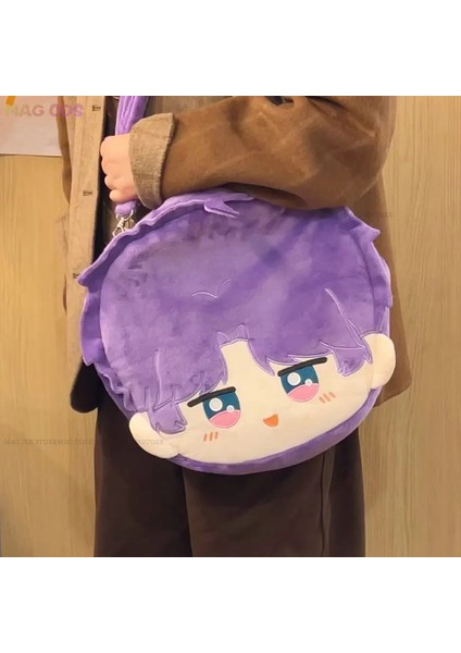 Oyun Aşk ve Deepspace Cosplay Sylus Cosplay Sırt Çantası Omuz Çantası Kadın Öğrenci Okul Çantası Qinche Cos Xavier Rafayel Renk: Rafayel/boyut: 40X36X17CM (Yurt Dışından)