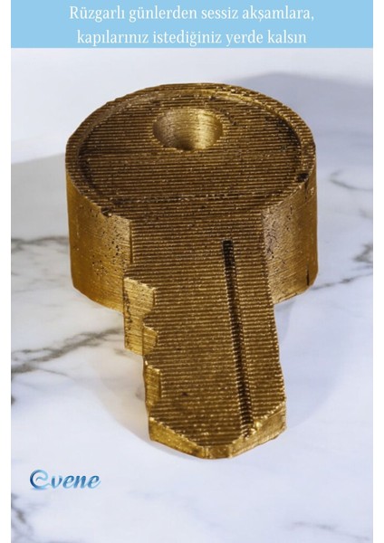 Kapı Stoperi Altın Renk Dekoratif Kapı Tutucu Durdurucu Model 5