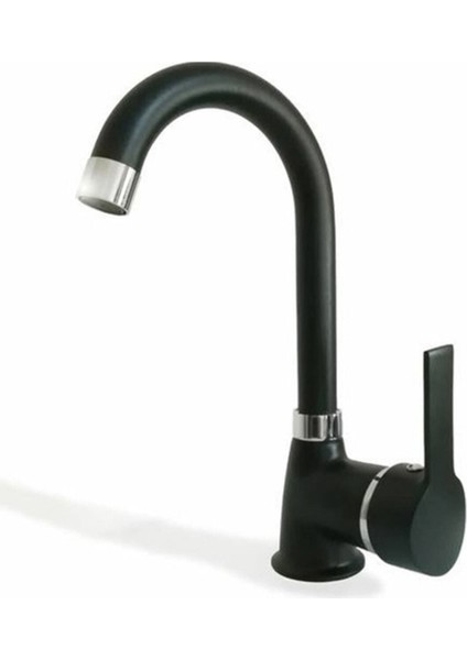 Siyah Kısa Lavabo Bataryası Delta Banyo Sıcak Soğuk Su Girişli Musluk fırsatları