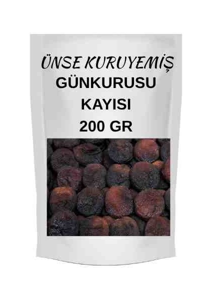 Günkurusu Kayısı 200 gr ( Doğal & Malatya )