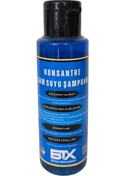 Konsantre Cam Suyu Şampuanı 100ML fiyatları