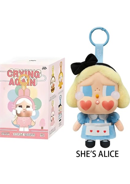 2025 Yeni Crybaby Crying Again Seri Serisi Kutu Figürleri Vinil Yüz Bebeği Krybaby Kolye Keychain Gizem Kutusu Oyuncak Doğum Günü Hediyesi: C (Yurt Dışından)
