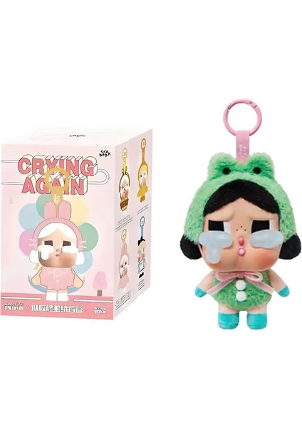 2025 Yeni Orijinal Crybaby Crying Again Seri Serisi Kutu Figürleri Vinil Yüz Bebek Ağlama Kolye Keychain Gizem Kutusu Oyuncak Hediye Renk: Kutu-3 ile 1 Pcs (Yurt Dışından)