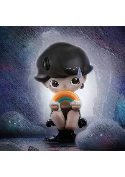 Orijinal Dimoo By Side Series Figür Figür Sevimli Anime Koleksiyonu Model Çizgi Figürü Pisti Pvc Heykel Bebeği Dimoo Süs Hediye Renk: C (Yurt Dışından)