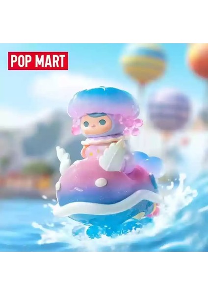 Popmart Su Partisi El Yapımı Kutu Modaya Modeli Sevimli Masaüstü Oyuncaklar Masaüstü Dekorasyonları Doğum Günü Hediyeleri Renk: Pucky (Yurt Dışından)