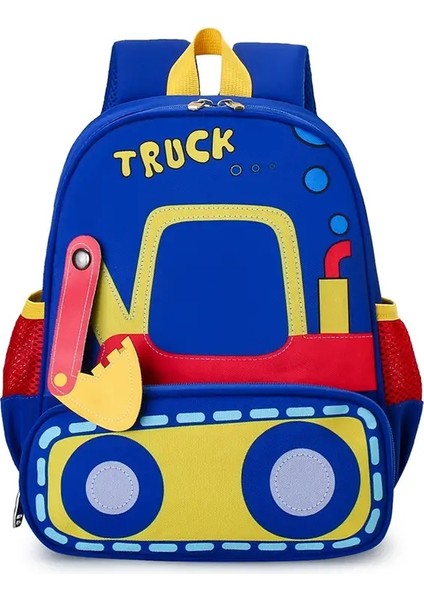 Çocuklar Için Okul Çantaları Erkek Bebek Backpacks Anaokulu Okul Çantası Karikatür Hayvan Yürümeye Başlayan Çocuklar 2-5 Yıl Boyunca Sırt Çantası Renk: Mavi (Yurt Dışından)