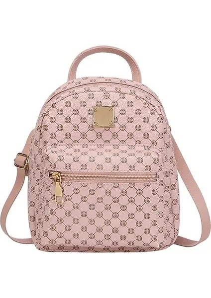 Kadınlar Çanta Tek Omuz Crossbody Çanta Çift Omuz Sırt Çantası Moda All-Eşleştiren Büyük Kapasite Boş Zaman Backpackcolor: Kahverengi (Yurt Dışından)