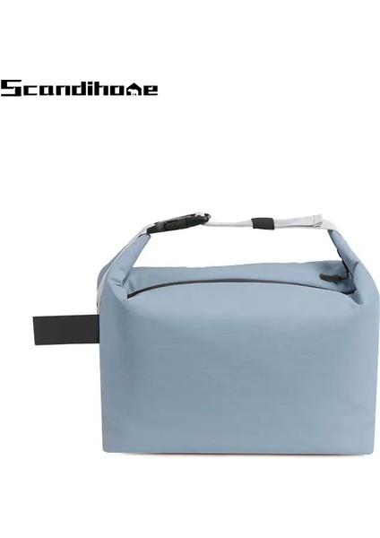 Taşınabilir Öğle Çantası Kadın Yalıtımlı Termal Öğle Yemeği Kutusu Soğutucu Çanak Çantası Gıda Çantası Taşıyıcı Ofis Okulu Seyahat Piknik Rolor: Mor (Yurt Dışından)