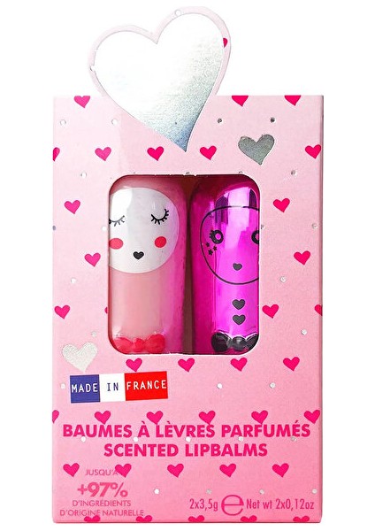 AMOUR 2'Lİ LIP BALM DUDAK NEMLENDİRİCİ SETİ T00000129022003