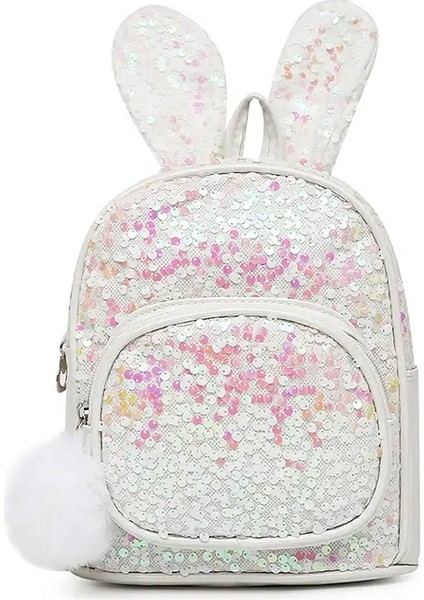 Moda Gündelik Sevimli Tavşan Kulaklar Sırt Çantası Tarzı Kızlar Anaokulu Çocuklar Sırt Çantası Kitap Çanta Çocuk Çantaları Rugzak Mochila Escolarcolor: 05 (Yurt Dışından)