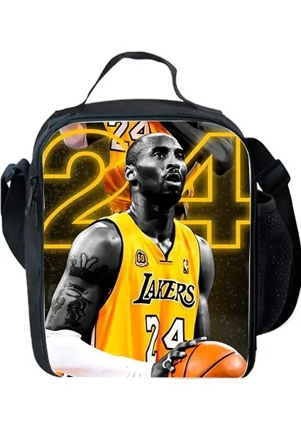Basketbol K-Kobe B-Bryant Çocuk Okulu Sırt Çantası 1/3 Pcs Öğle Yemeği Çantaları, Kalem Çantaları Erkekler Için Okul Çantaları (Yurt Dışından)