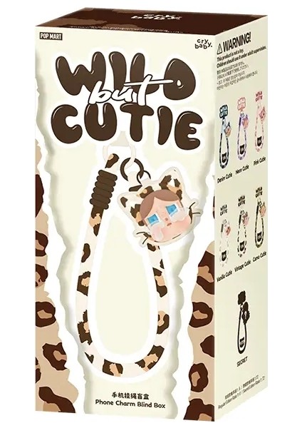 Popmart Crybaby Wild Ama Cutie Serisi Cep Telefonu Köğir Kutusu Anime Figür Tahmin Tahmini Figürin Bebekler Model Hediye Kilo: Camo Cutie (Yurt Dışından)