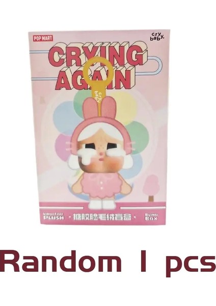 2025 Yeni Crybaby Crying Again Seri Serisi Kutu Figürleri Vinil Yüz Bebeği Crybaby Kolye Keychain Gizem Kutusu Oyuncak Giftcolor: 1 Pcs (Yurt Dışından)
