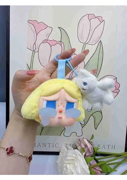 Crybaby Crying Again Seri Serisi Kutu Figürleri Vinil Yüz Bebeği Crybaby Kolye Keychain Gizem Kutusu Oyuncak Hediye Renk: B1 (Yurt Dışından)