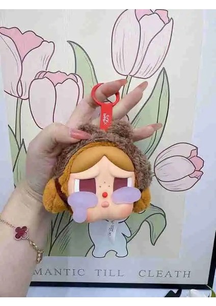 Crybaby Crying Again Seri Serisi Kutu Figürleri Vinil Yüz Bebeği Crybaby Kolye Keychain Gizem Kutusu Oyuncak Hediye Renk: A6 (Yurt Dışından)
