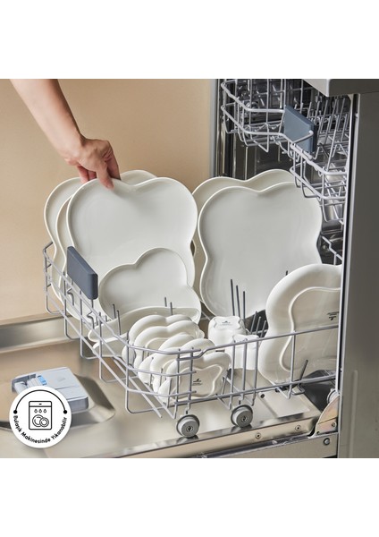 Clover 28 Parça 6 Kişilik Porselen Kahvaltı/servis Takımı