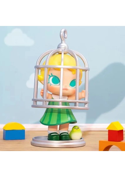 Bebek Molly Üç Serisi Sevimli Aksiyon Şekil Tdeop Süsleme Modeli Oyuncaklar Masaüstü Dekorasyonlar Model Oyuncaklar Doğum Günü Hediyesi Renk: Biraz Dar (Yurt Dışından)