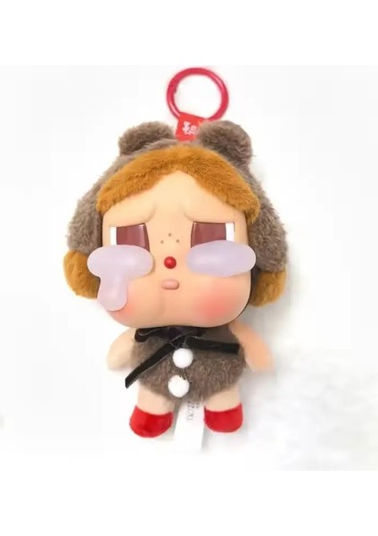 2025 Yeni Orijinal Crybaby Crying Again Seri Serisi Kutu Figürleri Vinil Yüz Bebek Crybaby Kolye Keychain Gizem Kutusu Oyuncak Giftcolor: Altın (Yurt Dışından)