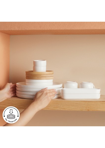 Surface 32 Parça 6 Kişilik Kahvaltı Takımı