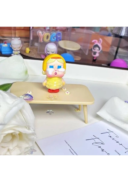 Mini Popmart Crybaby Gözyaşı Fabrikası Kutu Serisi Peluş Oyuncak Çok Renkli Bebek Sevimli Masaüstü Süs Gizem Kutusu Çevresel Hediye Kilo: Ağlayan Ördek (Yurt Dışından)