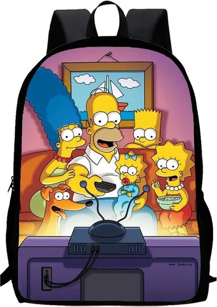 Sıcak Homer S-Simpsoning Child Latch Sandalı Öğle Yemeği Çantaları, Kalem Çantaları, Okul Çantaları Erkekler Için Okul Çantaları En Iyi Hediye Kilosu: Kalem Çantası (Yurt Dışından)