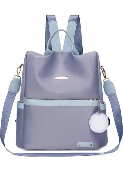 Moda Sırt Çantası Kadın Omuz Çantası Kadınlar Için Anti-Hırsızlık Çantası Ultra Hafif Sırt Çantası Büyük Kapasiteli Seyahat Sırt Çantası Schoolbagcolor: Mavi (Yurt Dışından)