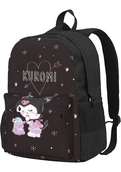 Kuromi Kat Metalcore Kawaii Kadınlar Sırt Çantası Mochila Trend Öğrenci Okul Çantası Goth Bilgisayar Rucksack Çocuklar Büyük Kapasite Ruck Çekme Renk: 5/boyut: 14X32X42 cm (Yurt Dışından)