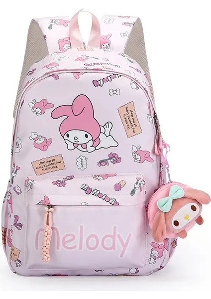 Kuromi Sırt Çantası, Hello Kitty Cinnamoroll Sevimli Daypack, Karikatür Anime Okul Çantası, Öğrenci Kız Gündelik Seyahat Gidi (Yurt Dışından)