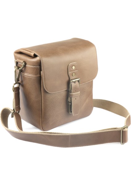 MG1328 Hakiki Deri Kamera Çantası | Hakiki Deri Dikey Kamera Çantası | Gerçek Deri | SLR/DSLR Kamera Çantası