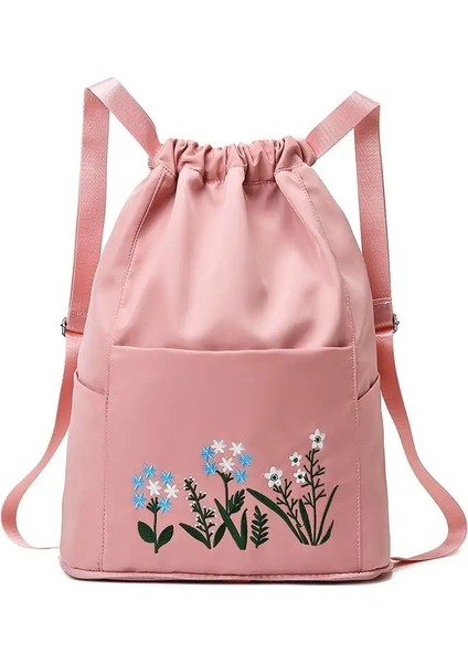 Markroyal Kadınlar Çizme Sırt Çantası Katlanır Yumuşak Yumuşak Çok Fonksiyonlu Taşınabilir Moda Kadın Seyahat Alışveriş Çantası Dropshipping Renk: Pembe (Yurt Dışından)