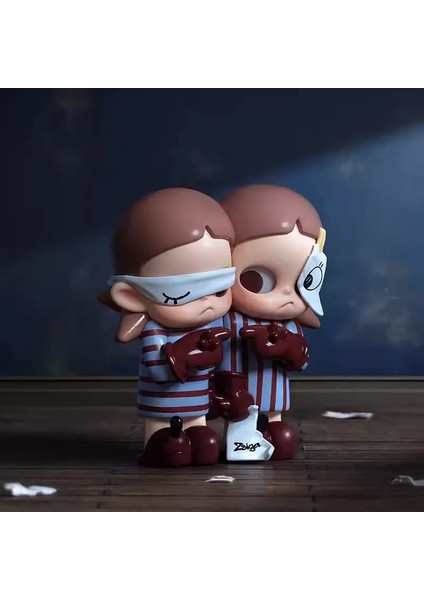 Yeni Orijinal Zsiga Twins Serisi Kutu Oyuncaklar Modaya Oynatlar Koleksiyonu Şekil Model Çocuk Doğum Günü Hediyeleri Renk: Bir Onay (Yurt Dışından)