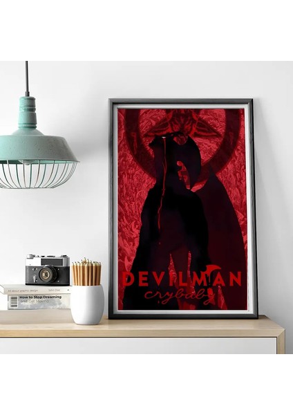 1pc Devilman C-Crybaby Poster Kendinden Yapışkan Sanat Su Geçirmez Kağıt Sticker Kahve Evi Da Duvar Dekoru: Z10/BOYUT: 10X15CM Çerçeve Yok (Yurt Dışından)