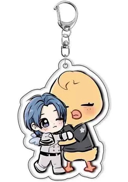 Skzoo Stray Kids Keychain Akrilik Kpop Keychain Aksesuarları, Sokak Çocuk Aksesuarları Yaratıcı Çantalar Araba Keychain Arkadaşları Hediye Renk: Z21 (Yurt Dışından)