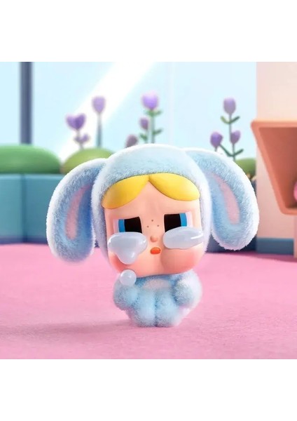 Pop Mart Crybaby x Power Kızlar Serisi Kutu Oyuncaklar Tahmin Tag Gizem Kutusu Mistery Caixa Aksiyon Figürü Şaşırtıcı Sevimli Model Renk: Tavşan Bubbles (Yurt Dışından)