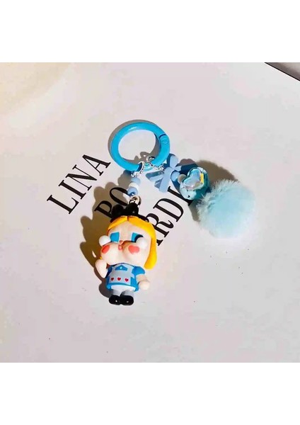 Yeni Varış Crybaby Againt Again Serisi Kutu Vinil Yüz Bebek Hayvan Figürü Kolye Bebek Çanta Dekor Anahtarlık Paskalya Oyuncak Hediyesi: Anahtar M 1pc/boyut: Orijinal (Yurt Dışından)