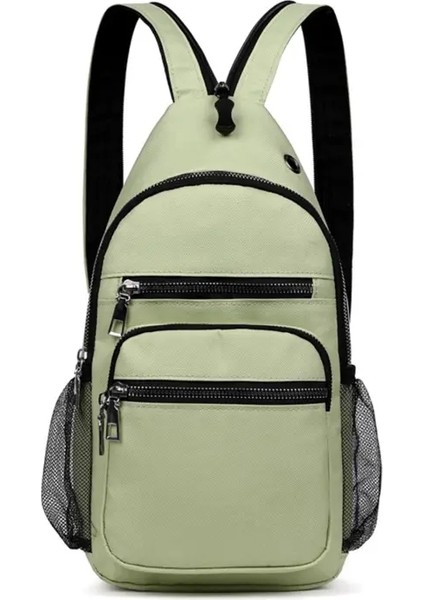 Fengdong Kadınlar Küçük Sırt Çantası Göğüs Çantası Sling Messenger Çantalar Kadın Spor Çantası Mini Seyahat Çantası Çantası Crossbody Bag Girl Packcolor: Sarı (Yurt Dışından)