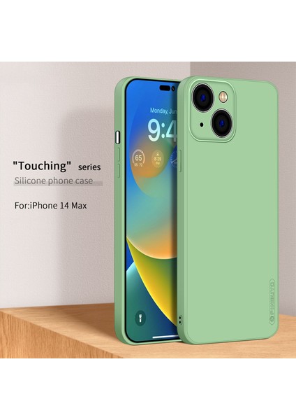 Pınwuyo Jk Tpu-2 Serisi iPhone 14 Plus Için Hassas Kesikler Kamera Koruma Telefon Kılıfı Yumuşak Tpu Elyaf Akın Astar Koruyucu Kılıf-Matcha Yeşili (Yurt Dışından) fiyatları