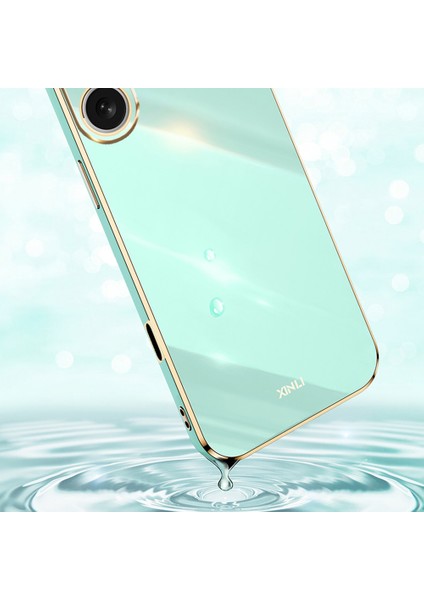 Xınlı iPhone 16 Kılıf Tpu Telefon Kılıfı Galvanik Çerçeveli-Pembe (Yurt Dışından) modelleri