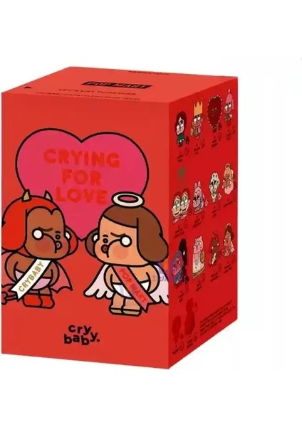 Orijinal Boxcrybaby Love For Love Serisi Orijinal Aksiyon Figürleri Tide Tide Oyun Sevimli Oyuncak Modeli Sevgililer Günü Hediye Kilo: Açık Kutu Köpek Yavru Yavru Aşk: <8cm (Yurt Dışından)