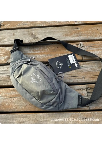 Osprey Ultra Hafif Taşınabilir Bel Çantası, Erkek ve Kadın Açık Hava Sporları Çalışan Çok Fonksiyonlu Çanta Renk: Sky Mavisi (Yurt Dışından)