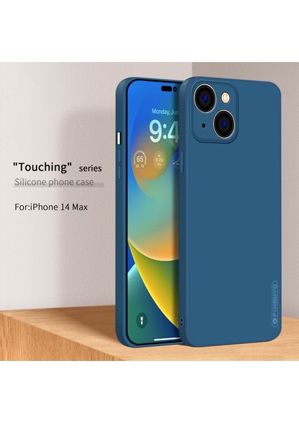Pınwuyo Jk Tpu-2 Serisi iPhone 14 Plus Için Hassas Kesikler Kamera Koruma Telefon Kılıfı Yumuşak Tpu Fiber Akın Astar Koruyucu Kapak-Mavi (Yurt Dışından) fiyatları
