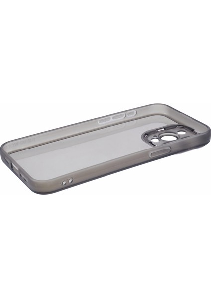 Dksm Serisi iPhone 14 Pro Kılıf Elektrokaplama Kamera Çerçevesi Tpu Telefon Kılıfı-Şeffaf Siyah (Yurt Dışından) modelleri