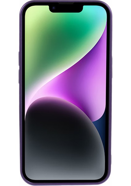 iPhone 14 Plus Tpu Kılıf Için Lens Filmli Magsafe Ka Düşmeye Karşı Telefon Kılıfı ile Uyumlu - Koyu Mor (Yurt Dışından) modelleri