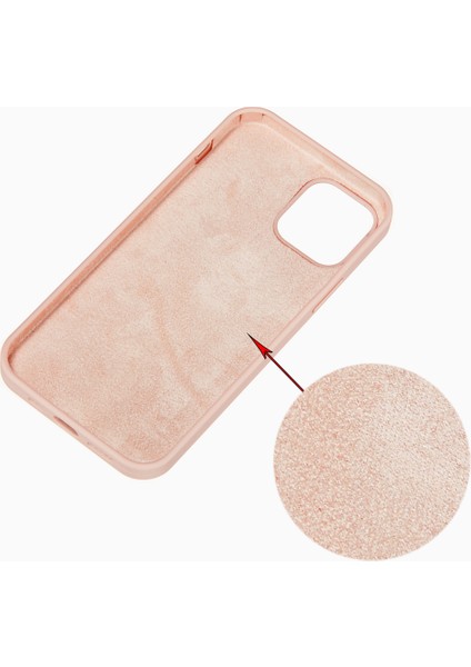 iPhone 12 Pro Max 6.7 Inç Sıvı Silikon Yumuşak Cep Telefonu Kılıfı Akıllı Telefon Kılıfı-Pembe (Yurt Dışından) modelleri