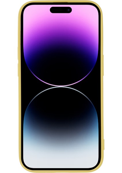 iPhone 15 Pro Max Için Candy Color Shell Yumuşak Tpu Telefon Kılıfı Fiber Astarlı Ka Telefon Kılıfı-Sarı (Yurt Dışından) fiyatları
